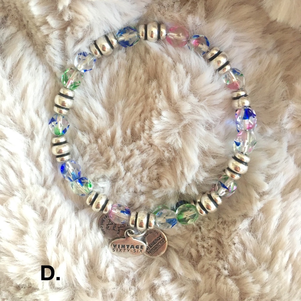 VINTAGE Beaded Cuff Alex and Ani Bracelets